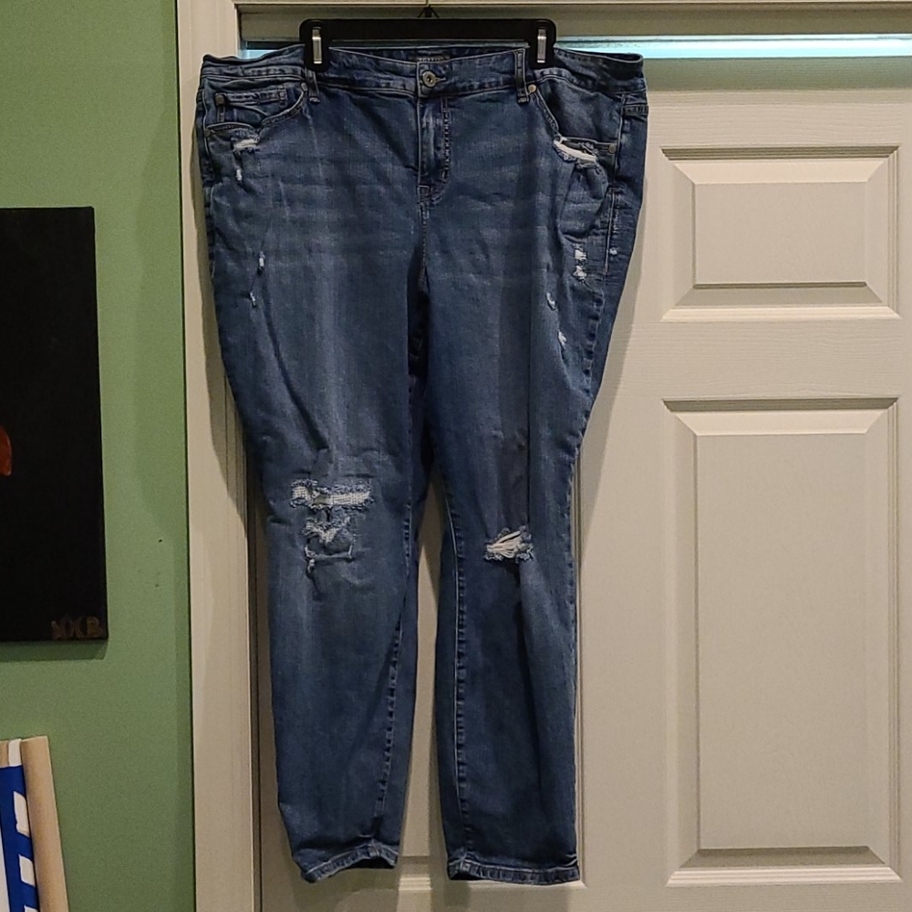 Distressed Jeans